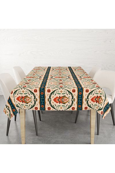 Filamente Ramadan Patterned Digital Print Tablecloth