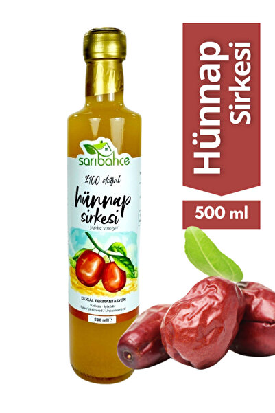 Sarıbahçe Hünnap Sirkesi 500 ml - Organik Doğal Fermente