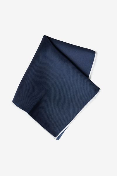 ALTINYILDIZ CLASSICS Ανδρικό μαντήλι Navy Blue Silk