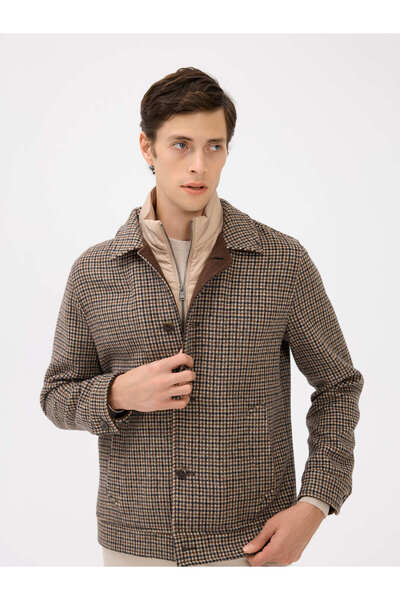 Karaca Erkek Mont-Kahverengi