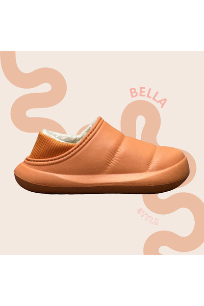 Store Paraşüt Desen İçi Peluş EVA Terlik
