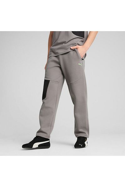 Puma Tech ανδρικό γκρι αθλητικό παντελόνι (629682-79)