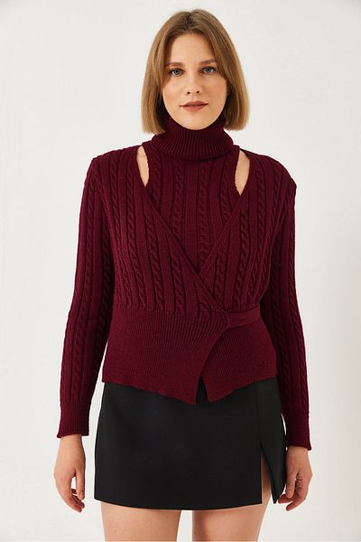 Bianco Lucci Women's Knitwear Double Set 20247577