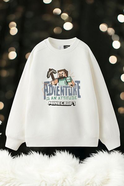 LEON CLUB Unisex Kids New Season Cream Sweatshirt