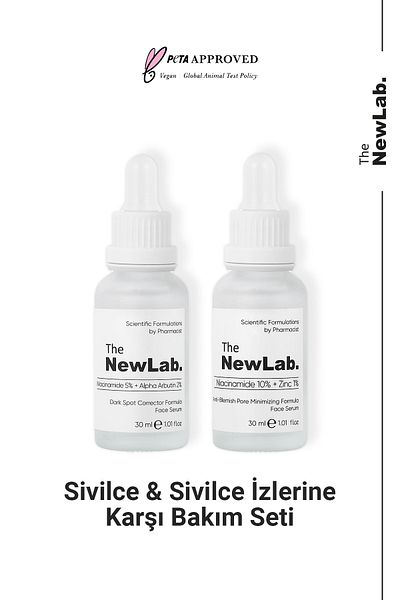 The NewLab مجموعة العناية ضد حب الشباب وعلامات حب الشباب