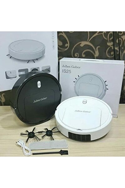 CAN OYUNCAK Büyük Boy Şarjlı Fırçalı Moplu Robot Süpürge Is25 Gerçekçi Görünüm Ve Boyda