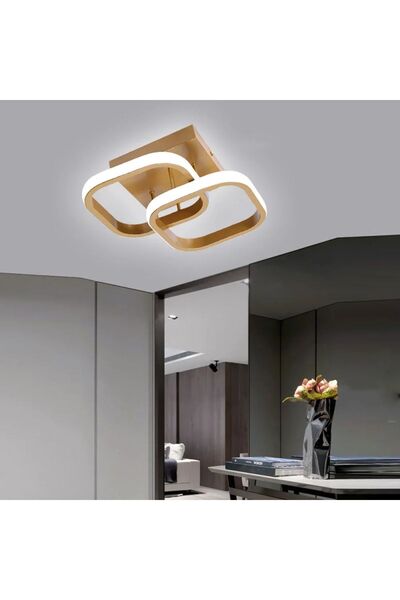 ABAJUR EVİM Holled Hol Koridor Giriş Için Modern Ledli Avize