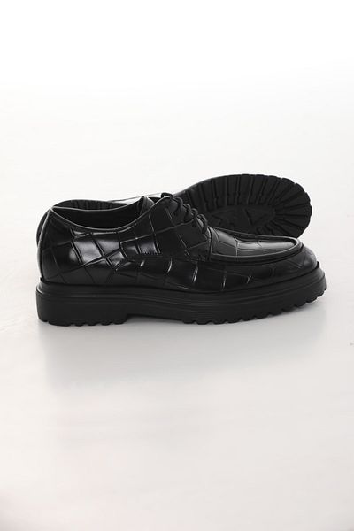 Faruk balkanas Paulo Model Crocodile Genuine Leather Casual Shoes