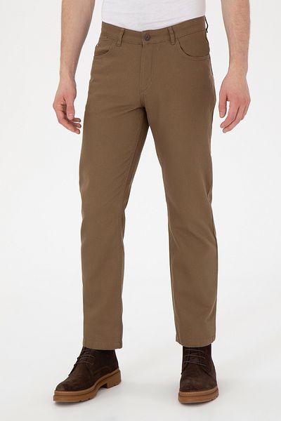 U.S. Polo Assn. Men's Khaki Canvas Trousers 50291178-Vr027