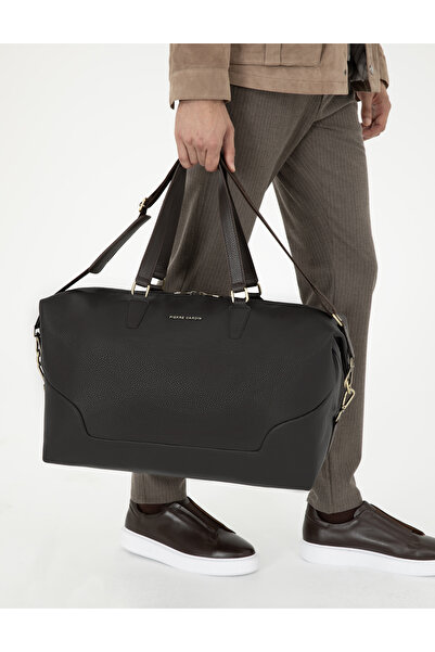 Pierre Cardin Ανδρική καφέ αθλητική τσάντα ταξιδιού 50296026-VR029