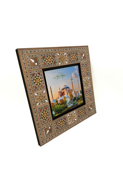 Sadrazam Masa MDF imprimata Moscheea Hagia Sofia 20x20 Krt-1