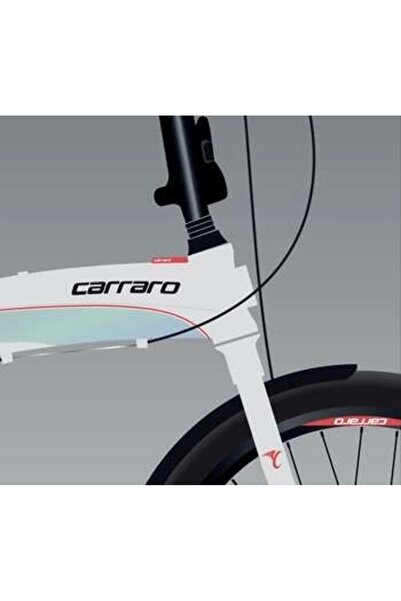 Carraro Flexi 108 Hd 20" Jant 35 Cm 8 Vites Hidrolik Fren Katlanır Bisiklet G...