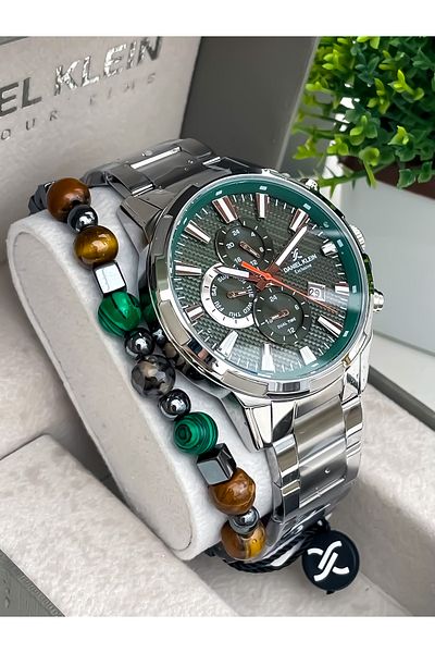 Daniel Klein Original All Functions Active New Season Men's Steel Watch Bracelet Gift