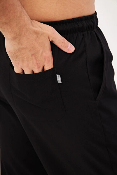 Class Üniforma Χειρουργικό παντελόνι με μονό κάτω μαύρο Lycra ανδρικό τζέρσεϊ γιατρού και νοσοκόμας