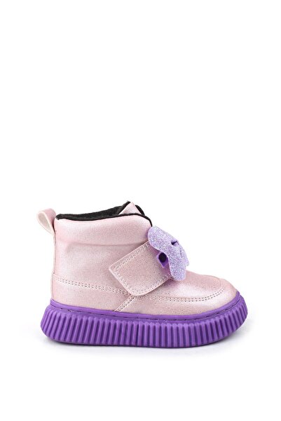 Walkenzo Arzn-4130 Cırtlı Kaymaz Taban Kız Bebek Bot