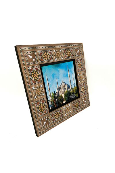 Sadrazam Masa MDF imprimata Moscheea Sultanahmet 20x20 Krt-13