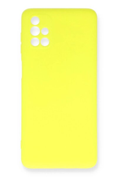 Fibaks Galaxy M51 Uyumlu Iç Yüzey Yumuşak Dokulu Kamera Korumalı Silinebilir ...