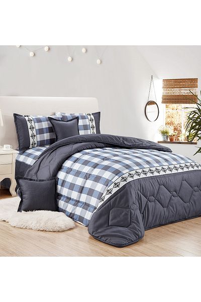 Generic Comforter Set 4 Piece Single Size Elegant Bedspread Lightweight Comforter Suitable for All Seasons