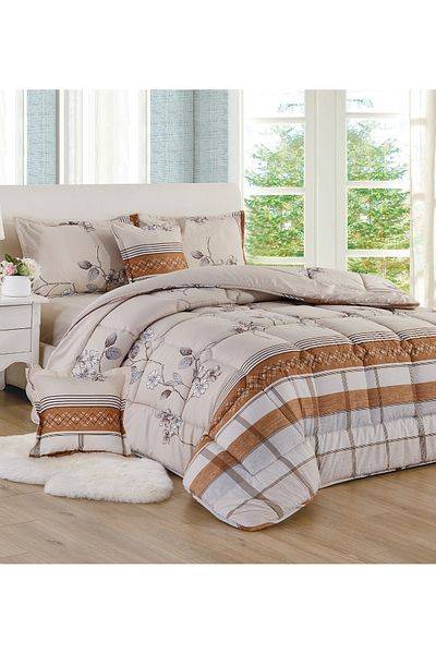 Generic Comforter Set King Size 6 Pieces Comforter Set Twin Unisex Bedding Set