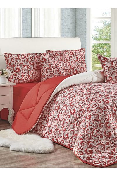 Generic Comforter Set King Size 6 Pieces Comforter Set Twin Unisex Bedding Set