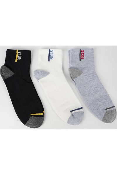 MİMU ÇORAP 3-Piece Focus Men's Socks