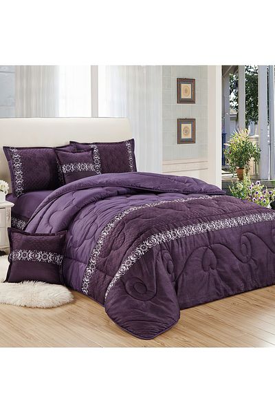 Generic Comforter Set 4 Piece Single Size Elegant Bedspread Lightweight Comforter Suitable for All Seasons