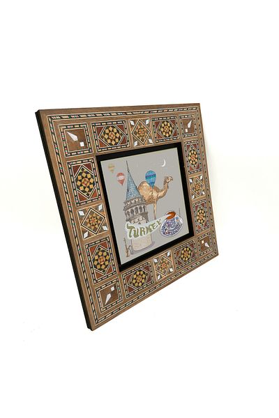 Sadrazam Masa MDF Imprimata Turnul Galata 20x20 Krt-26