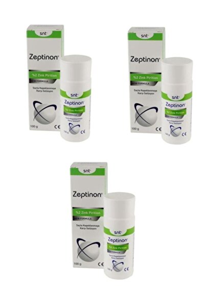 zeptinon Saçta Kepeklenmeye Karşı Solisyon 100 ml 3 Lü Paket