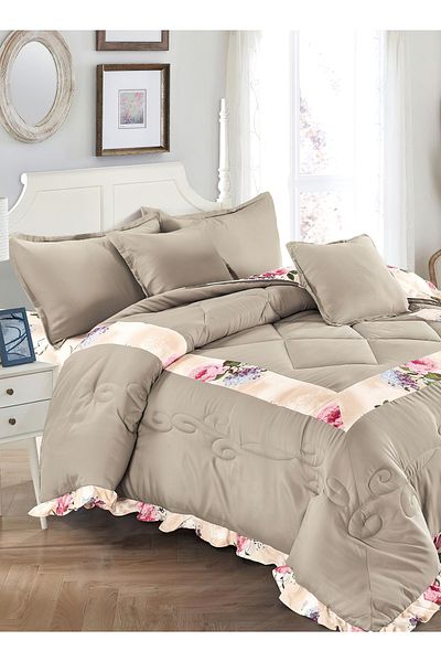 Generic Comforter Set King Size 6 Pieces Comforter Set Twin Unisex Bedding Set