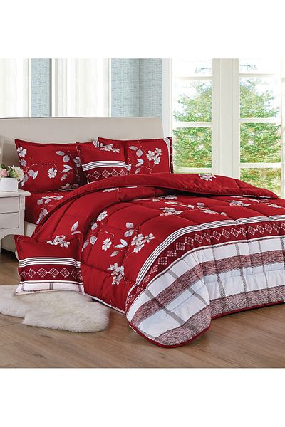 Generic Comforter Set King Size 6 Pieces Comforter Set Twin Unisex Bedding Set