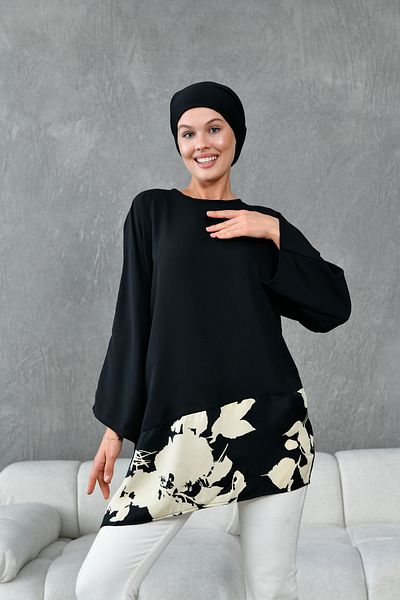 TUNCAY Asymmetrical Tunic Garnish