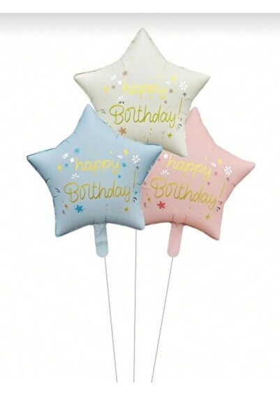 ATAKENT PARTİ SET BALON DE 3 BUNĂZIȚĂ STEAU 40 CM