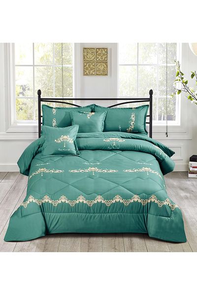 Generic Comforter Set King Size 6 Pieces Comforter Set Twin Unisex Bedding Set