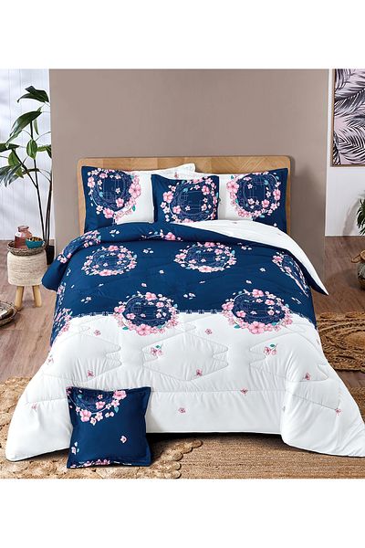 Generic Comforter Set King Size 6 Pieces Comforter Set Twin Unisex Bedding Set