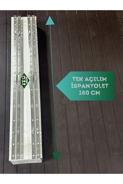 İTO KİLİT 180cm Ispnayolet Pimapen Door Window Lock Ispanyoleti /1 Piece