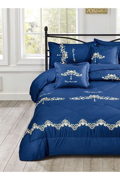 Generic Comforter Set 4 Piece Single Size Elegant Bedspread Lightweight Comforter Suitable for All Seasons