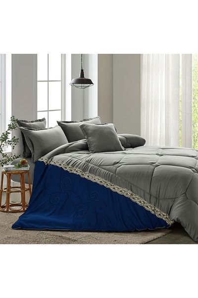 Generic Comforter Set 4 Piece Single Size Elegant Bedspread Lightweight Comforter Suitable for All Seasons