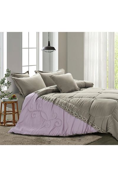 Generic Comforter Set King Size 6 Pieces Comforter Set Twin Unisex Bedding Set