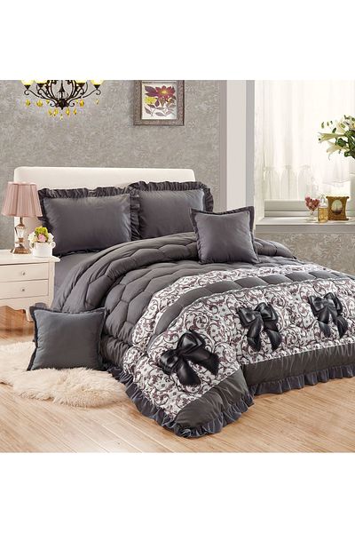 Generic Comforter Set 4 Piece Single Size Elegant Bedspread Lightweight Comforter Suitable for All Seasons