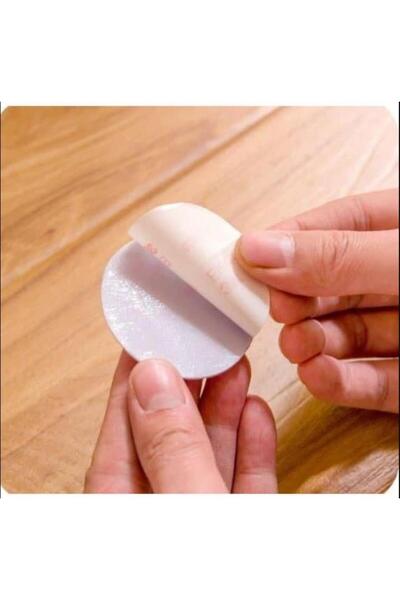 Hayveys 4 Adet Silikon Kapı Kolu Duvar Koruyucu Tampon Kapı Stoper