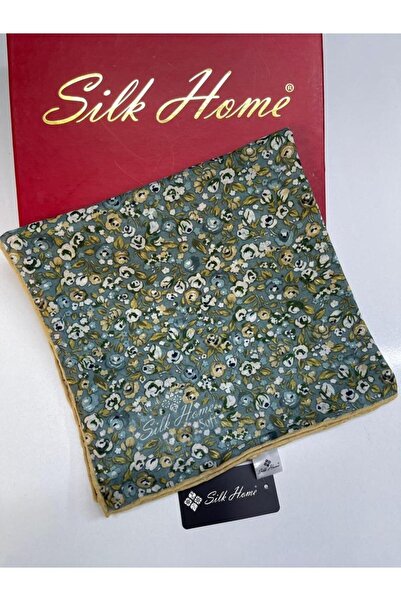 Silk Home Μαλακό βαμβακερό κασκόλ με μοτίβο γαρύφαλλου