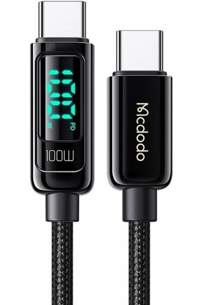 Mcdodo CA-8820 20W Dijital Gös. Type-C TO Type-C PD Data ve Şarj Kablo