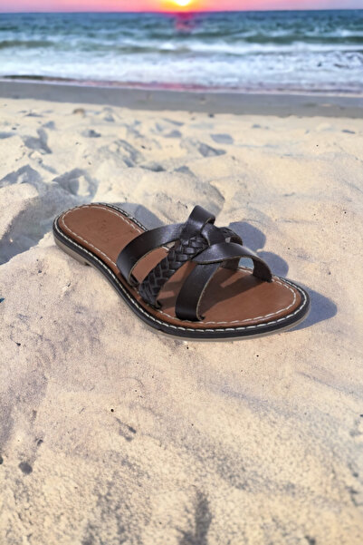DURAN Women's Leather Slippers