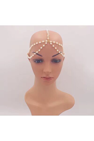 Genel Markalar Zarif İnci Zincir Kafa Aksesuarı ile Şıklığınızı Tamamlayın