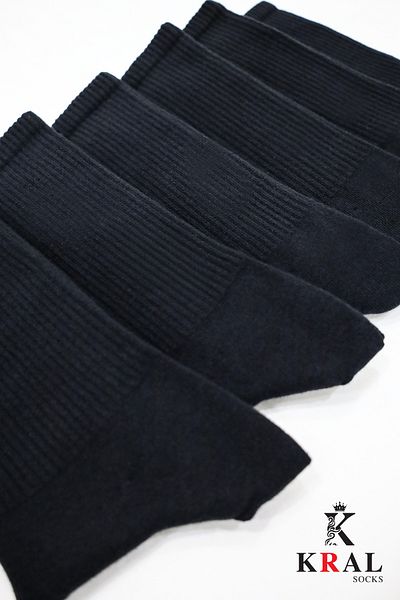 KRAL SOCKS Унисекс бели 6' чифта безшевни памучни чорапи за тенис - размер на гнездото