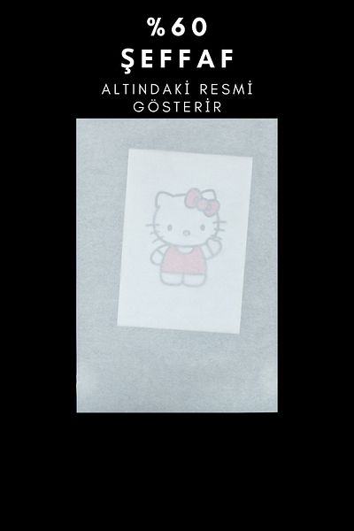 Azazgelsin 50 Pcs 35X50Cm Greaseproof White Paper Presentation Packaging 60% Transparent