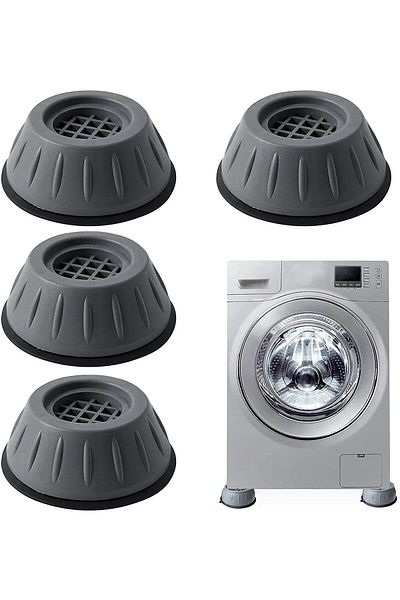 Özlem Toys 4 Pieces Laundry Dishwasher Refrigerator Riser Anti-Vibration