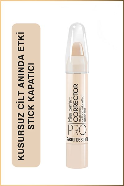 Belor Design Miss Perfect Concealer Tone:12 Cream Beige