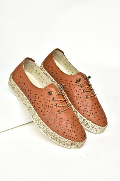 Fox Shoes U555100103 Taba Натуральна шкіра Повсякденне жіноче взуття