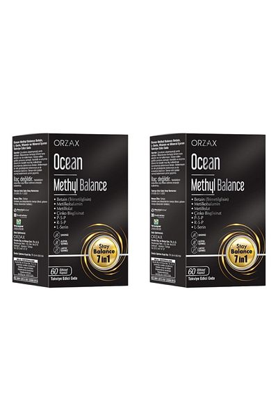 Ocean Methyl Balance - 60 Capsules 2 Pcs Supplement